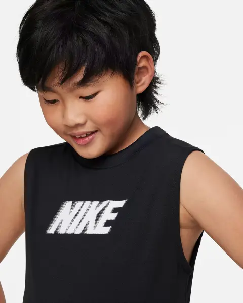 Майка підліткова Nike DRI-FIT MULTI+ чорна FB1281-010
