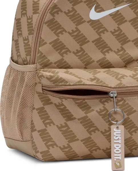 Рюкзак підлітковий Nike BRASILIA JDI MINI світло-коричнево-коричневий HV6481-200