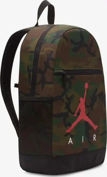 Рюкзак підлітковий Nike JORDAN AIR SCHOOL оливково-зелено-чорний камуфляж 9B0503-650