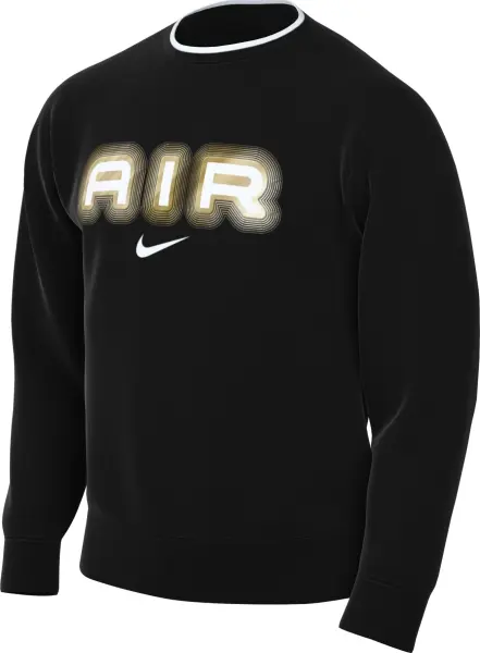 Світшот Nike AIR чорно-золотий HM0177-010