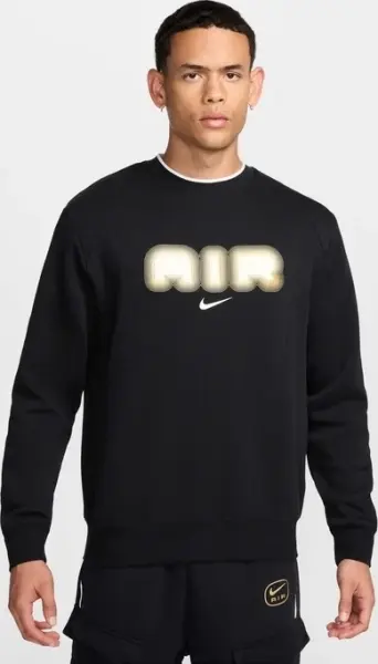 Світшот Nike AIR чорно-золотий HM0177-010