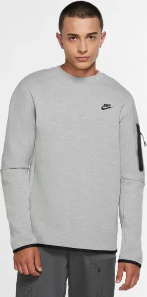 Світшот Nike SPORTSWEAR TECH FLEECE CREW сірий CU4505-063
