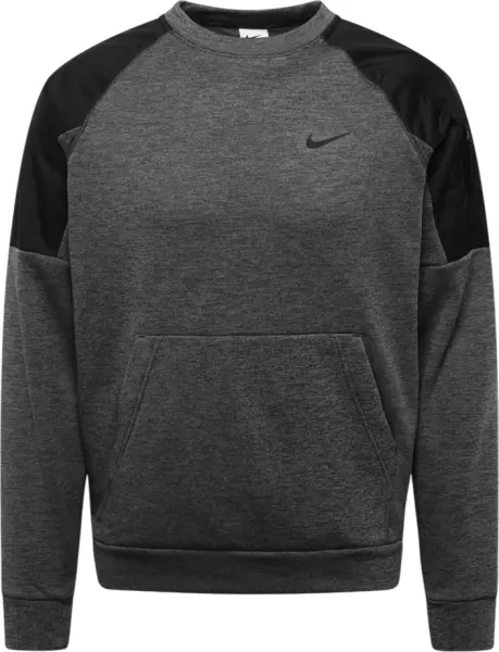 Свитшот Nike THERMA-FIT темно-серо-черный DQ4854-071