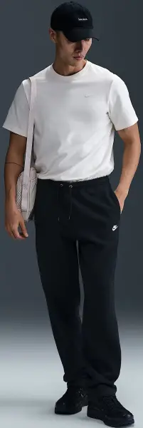 Спортивні штани Nike CLUB OPEN-HEM FLEECE чорні FN3730-010