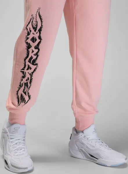 Спортивний костюм Nike JORDAN DRI-FIT SPORT GRAPHIC FLEECE світло-рожево-чорний FN5812-622__FN5814-622