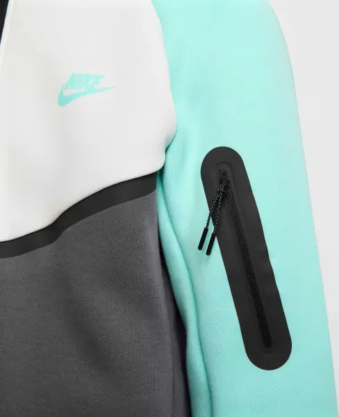 Спортивный костюм Nike SPORTSWEAR TECH WINDRUNNER серо-бирюзово-белый HV6512-068__HV6513-068