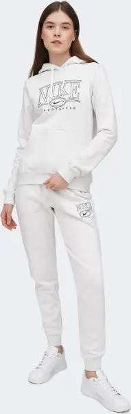 Спортивный костюм женский Nike SPORTSWEAR CLUB FLEECE серый IB1992-051__IB1988-051