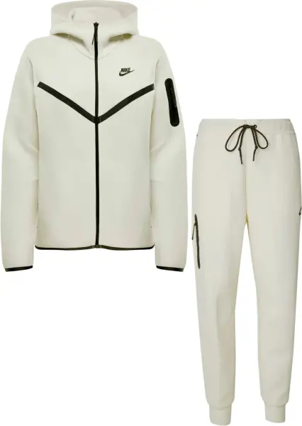 Спортивный костюм женский Nike SPORTSWEAR TECH FLEECE WINDRUNNER кремовый HV6747-133__HV6779-133