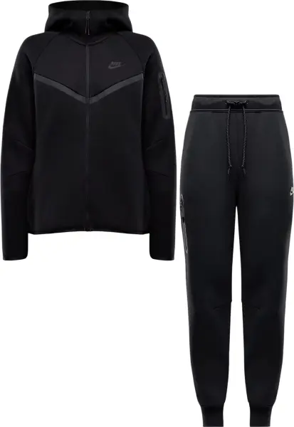 Спортивный костюм женский Nike SPORTSWEAR TECH FLEECE WINDRUNNER черный HV6747-010__HV6779-010