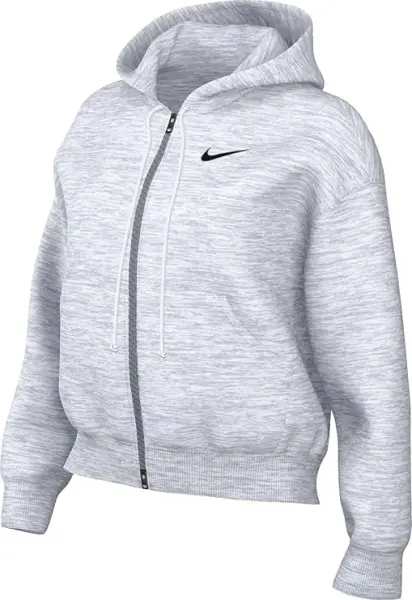 Толстовка жіноча Nike SPORTSWEAR PHOENIX FLEECE світло-сіра HJ0995-051