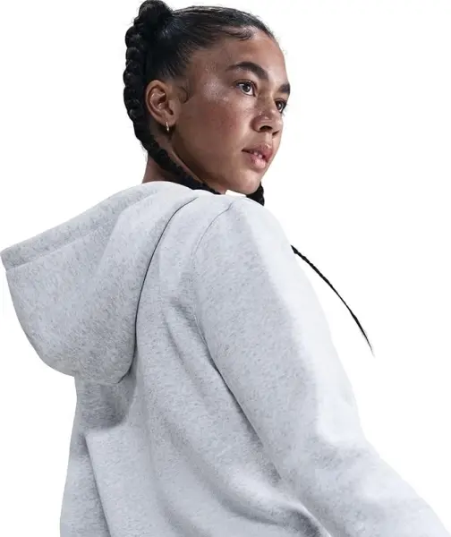 Толстовка жіноча Nike SPORTSWEAR PHOENIX FLEECE світло-сіра HJ0995-051