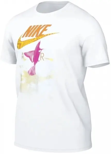 Футболка Nike BRANDRIFF IN AIR бело-оранжево-розовая FQ3774-100