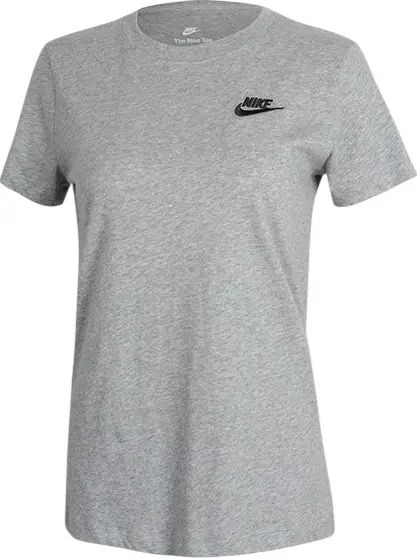 Футболка жіноча Nike SPORTSWEAR CLUB сіра DN2393-063