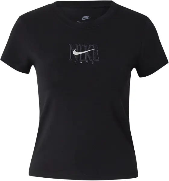 Футболка женская Nike SPORTSWEAR SLIM SHORT-SLEEVE GRAPHIC черная IB2444-010