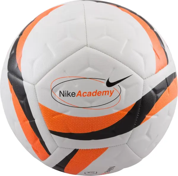 Футбольний м'яч Nike ACADEMY біло-оранжево-чорний Розмір 5 HV4387-102