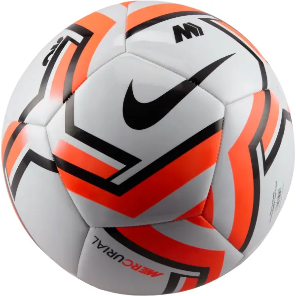 Футбольний м'яч Nike MERCURIAL FADE біло-оранжево-чорний Розмір 5 HV6330-085