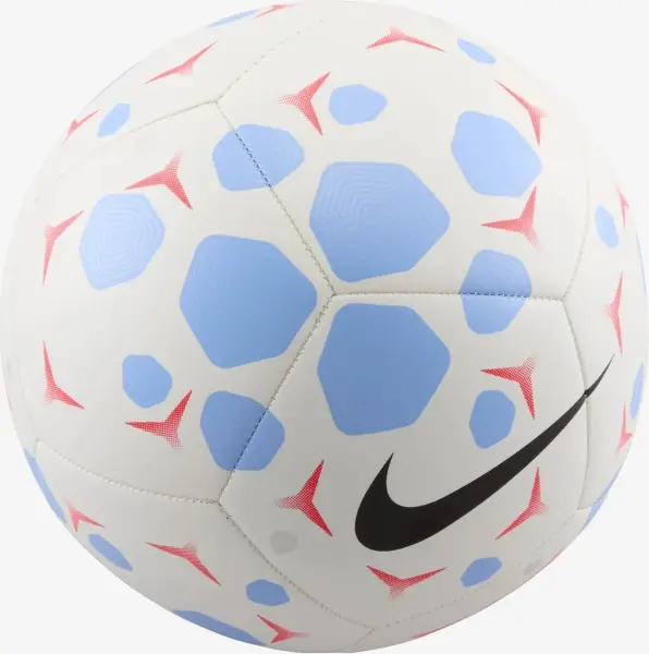 Футбольный мяч Nike PITCH бело-сине-красный Размер 5 HV6249-101