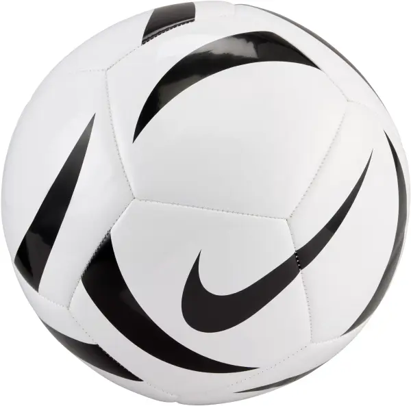 Футбольный мяч Nike PITCH бело-черный Размер 5 HV6341-100