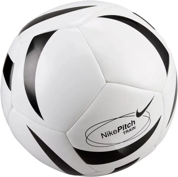 Футбольный мяч Nike PITCH бело-черный Размер 5 HV6341-100