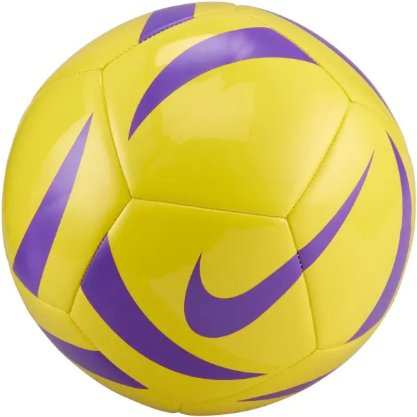 Футбольний м'яч Nike PITCH жовто-фіолетовий Розмір 5 HV6341-710