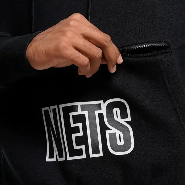 Худи Nike COURTSIDE BROOKLYN NETS черное DR6997-010
