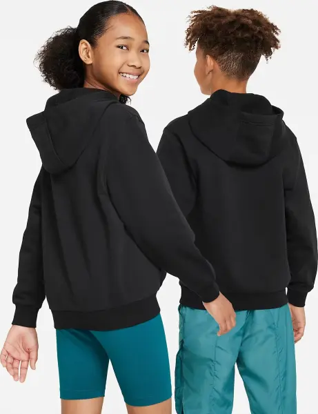 Худи подростковое Nike SPORTSWEAR CLUB FLEECE черное FD2988-010