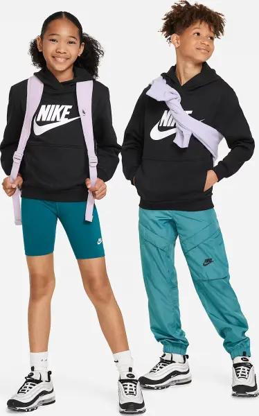 Худи подростковое Nike SPORTSWEAR CLUB FLEECE черное FD2988-010