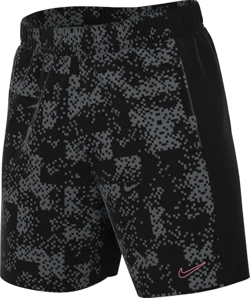 Шорты Nike ACADEMY PRO DRI-FIT GRAPHIC черно-серо-розовые FN2413-069