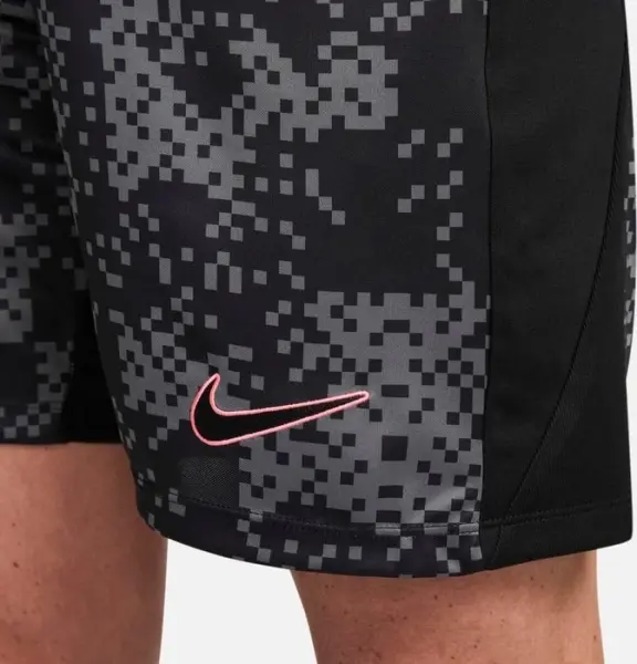 Шорты Nike ACADEMY PRO DRI-FIT GRAPHIC черно-серо-розовые FN2413-069