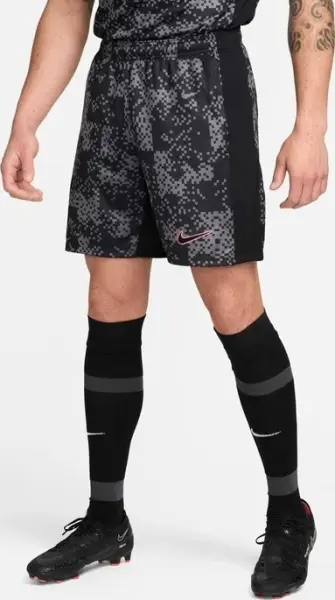 Шорты Nike ACADEMY PRO DRI-FIT GRAPHIC черно-серо-розовые FN2413-069