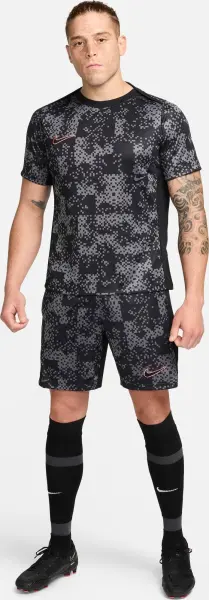 Шорты Nike ACADEMY PRO DRI-FIT GRAPHIC черно-серо-розовые FN2413-069