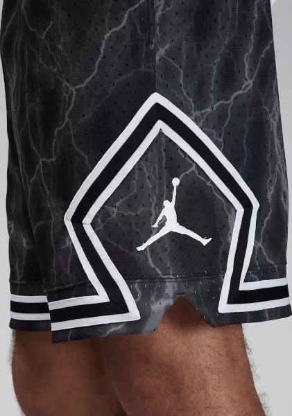 Шорти Nike JORDAN SPORT DRI-FIT DIAMOND чорно-білі FN5804-013