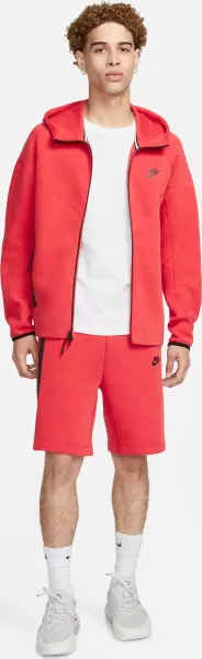 Шорти Nike SPORTSWEAR TECH FLEECE SHORTS червоні FB8171-672