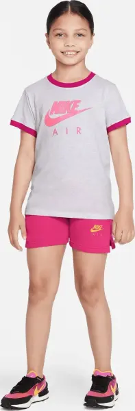 Шорти підліткові Nike AIR FRENCH TERRY рожеві DM8218-666