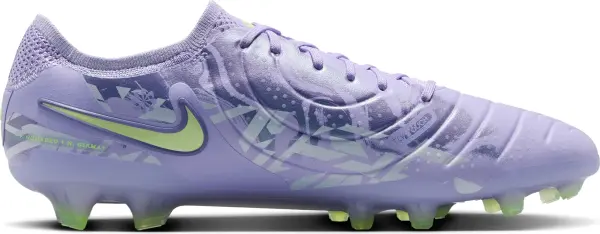 Бутси Nike UNITED TIEMPO LEGEND 10 ELITE FG NU1 фіолетово-лаймові HF1592-500