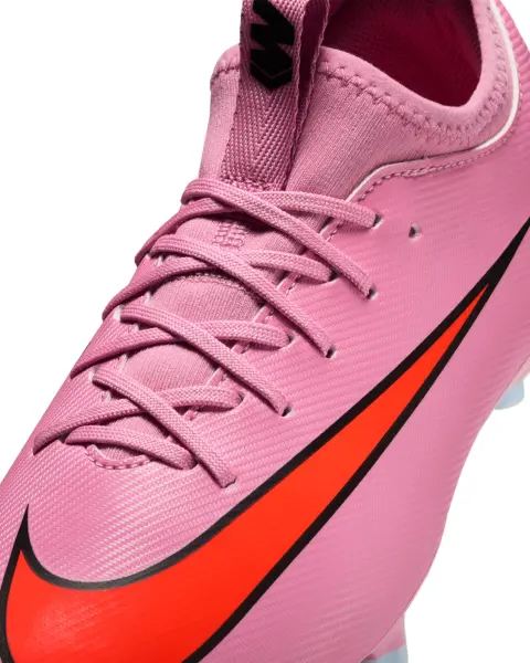 Бутси дитячі Nike JR MERCURIAL ZOOM VAPOR 16 ACADEMY FG/MG рожево-червоні FQ8392-600