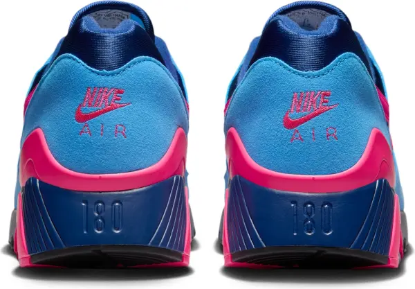 Кроссовки Nike AIR 180 голубо-темно-сине-розовые HQ1706-401