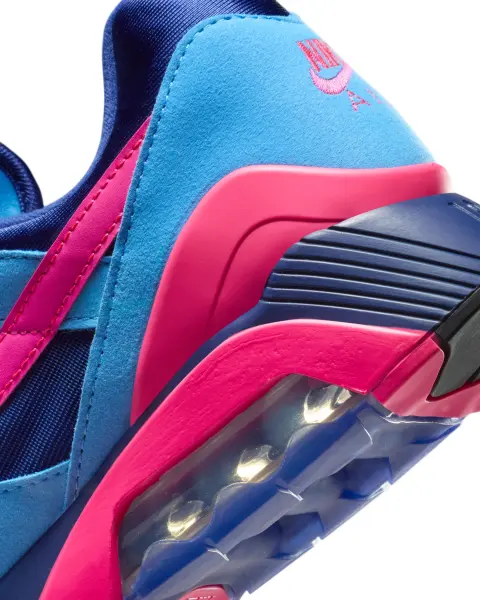 Кроссовки Nike AIR 180 голубо-темно-сине-розовые HQ1706-401