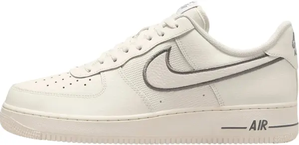 Кроссовки Nike AIR FORCE 1 '07 бежево-серые IB7677-101