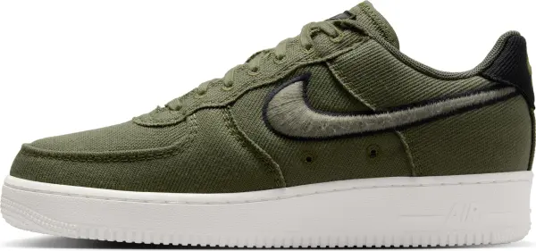 Кроссовки Nike AIR FORCE 1 LOW CANVAS хаки HV1204-301