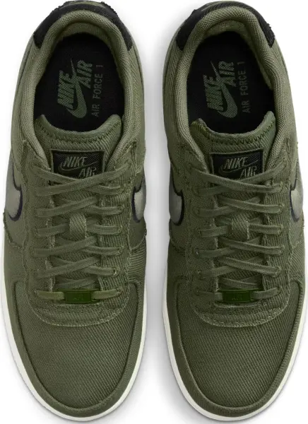 Кроссовки Nike AIR FORCE 1 LOW CANVAS хаки HV1204-301