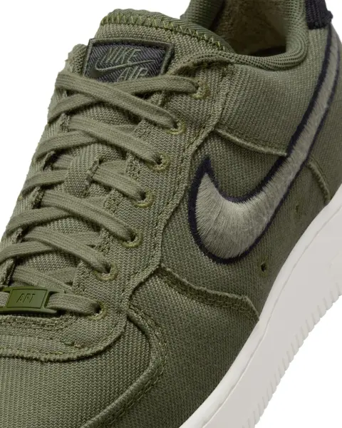 Кроссовки Nike AIR FORCE 1 LOW CANVAS хаки HV1204-301