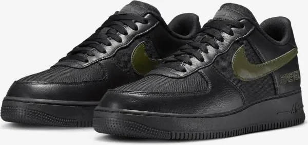 Кросівки Nike AIR FORCE 1 LOW GORE-TEX чорно-оливкові HV3959-010