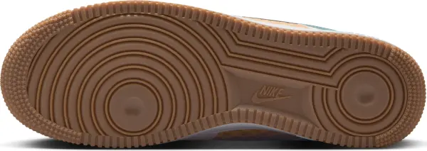 Кросівки Nike AIR FORCE 1 RETRO QS біло-коричнево-бірюзово-блакитні IB5722-100