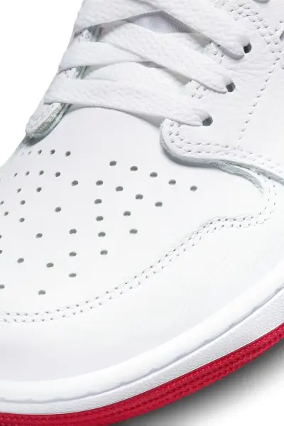 Кросівки Nike AIR JORDAN 1 RETRO LOW OG біло-червоні CZ0790-161