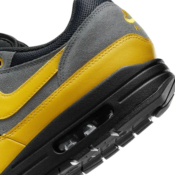 Кроссовки Nike AIR MAX 1 ESSENTIAL темно-серо-желтые FZ5808-014