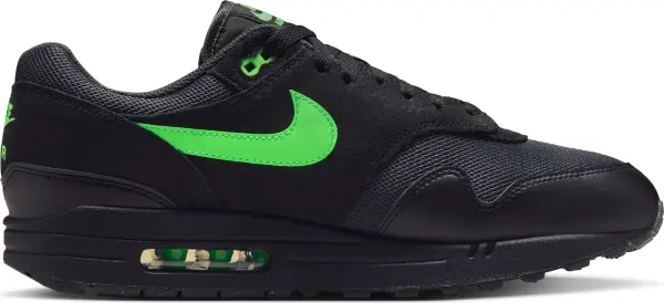 Кроссовки Nike AIR MAX 1 ESSENTIAL черно-зеленые FZ5808-012