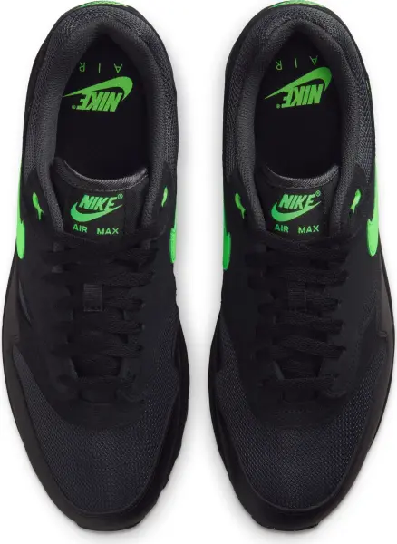 Кроссовки Nike AIR MAX 1 ESSENTIAL черно-зеленые FZ5808-012