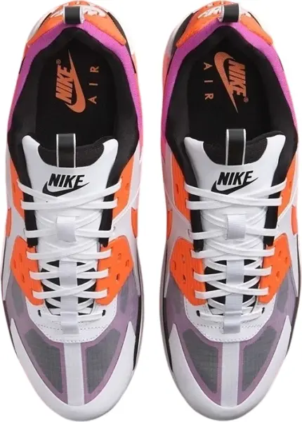 Кроссовки Nike AIR MAX 90 DRIFT бело-оранжево-розовые FB2877-102