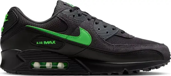 Кроссовки Nike AIR MAX 90 черно-зеленые DM0029-015